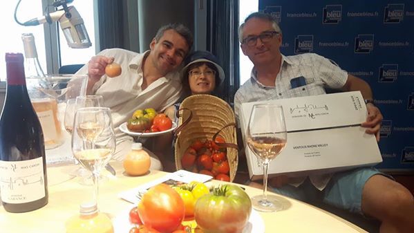 A l&rsquo;antenne de France Bleu Vaucluse