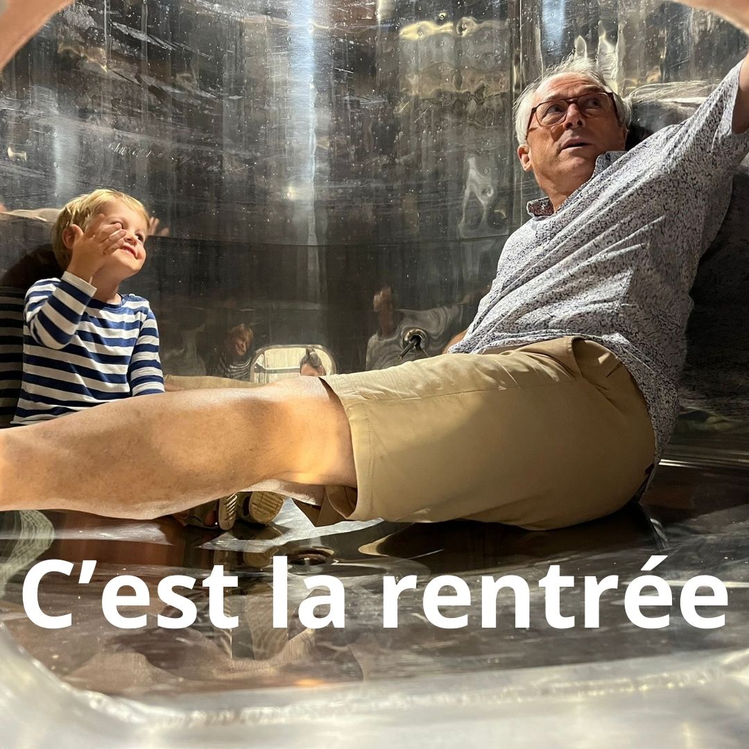 rentrée dans la cuve 1