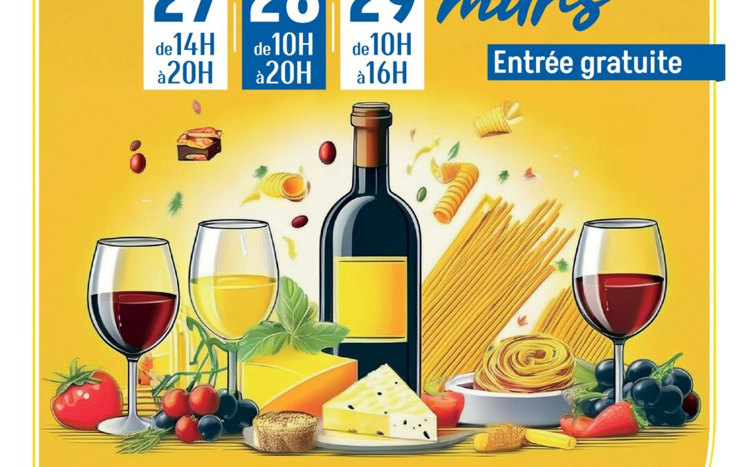 Salon des Vins et Saveurs de La Londe Les Maures -27, 28 et 29 mars 2026