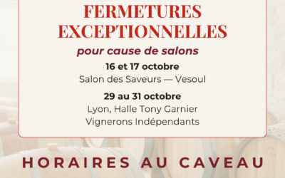 Le caveau passe à l&rsquo;heure d&rsquo;hiver